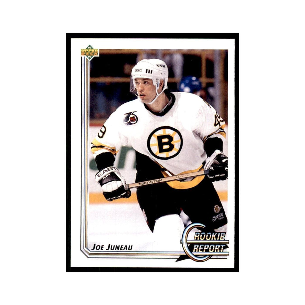 1992 Upper Deck Joe Juneau Hockey Cards #354