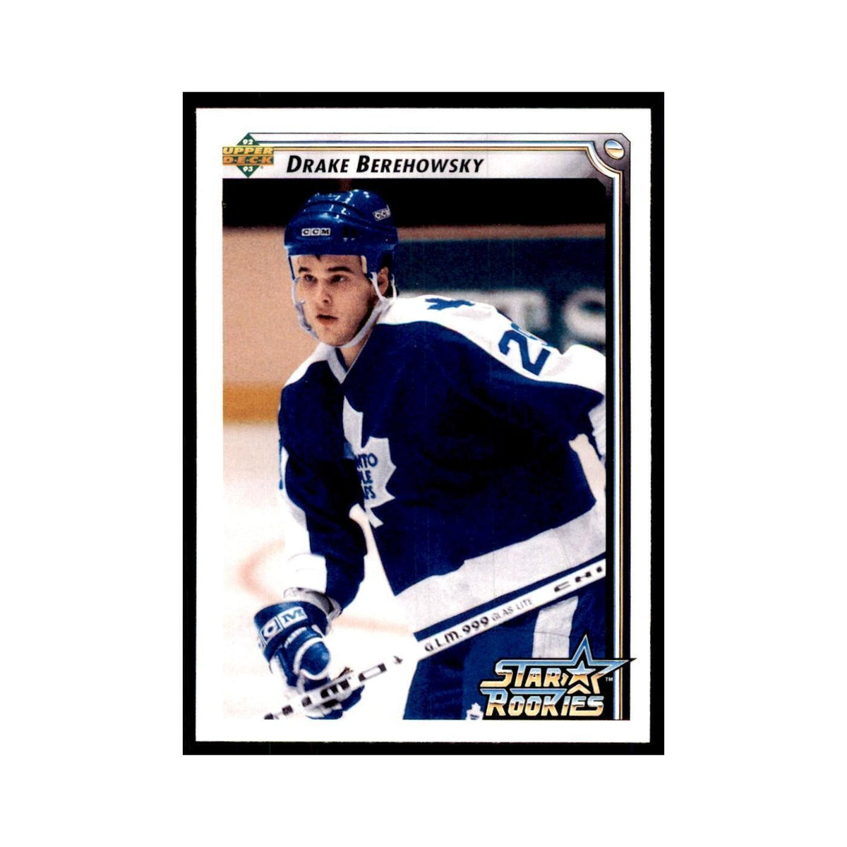 1992 Upper Deck Drake Berehowsky Hockey Cards #415