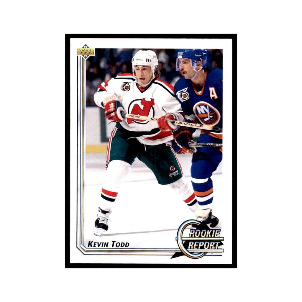 1992 Upper Deck Kevin Todd Hockey Cards #365