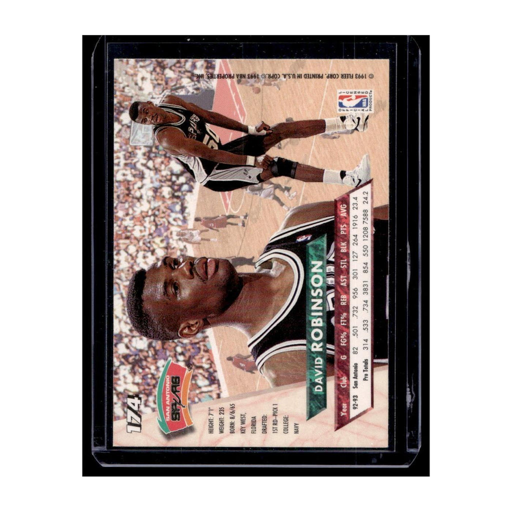 1993 Fleer Ultra David Robinson Spurs #174