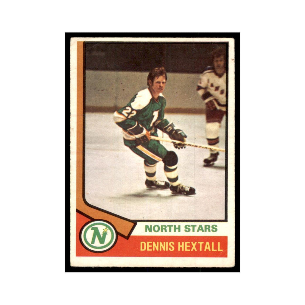 1973 O-Pee-Chee Dennis Hextall (Damaged) Minnesota North Stars #115