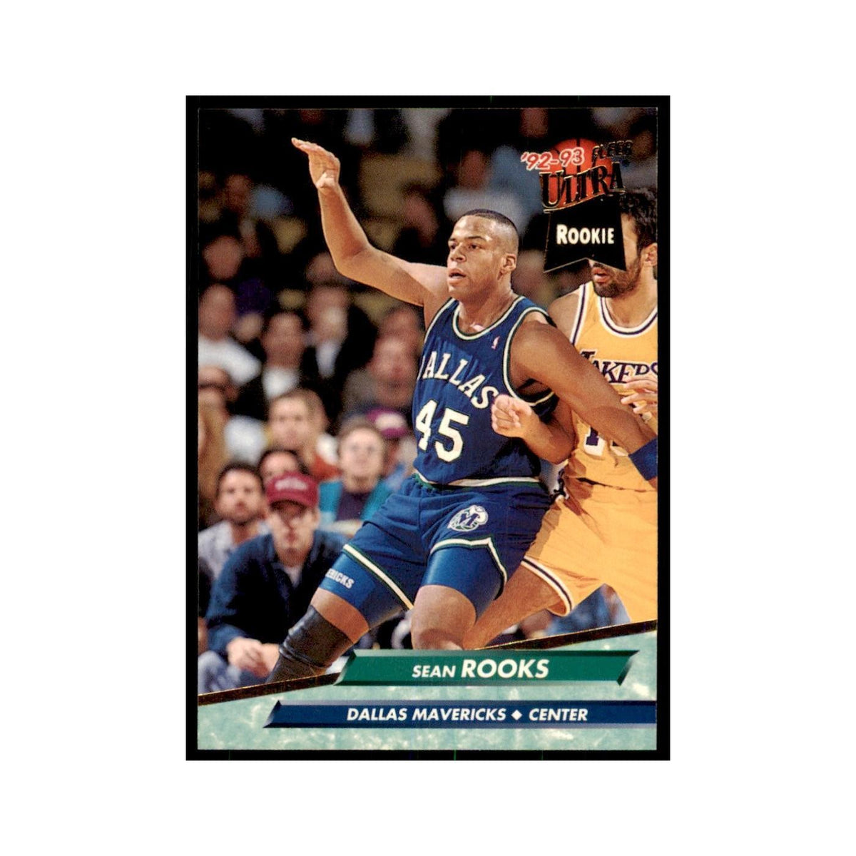 1992 Fleer Ultra Sean Rooks RC Basketball Cards #249