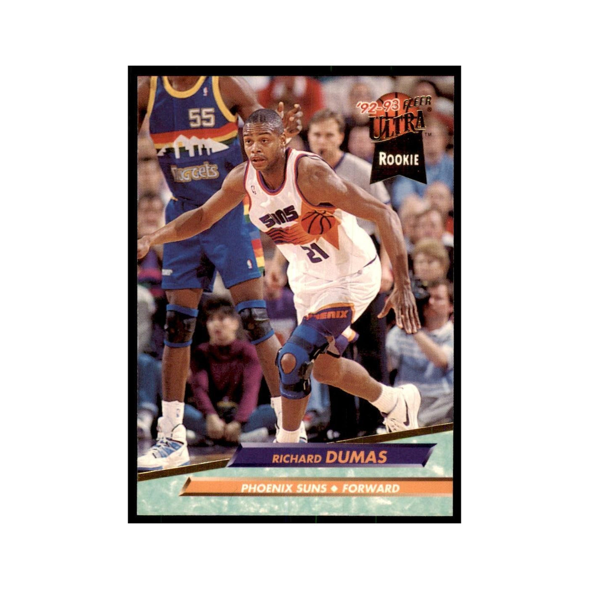 1992 Fleer Ultra Richard Dumas RC Basketball Cards #338