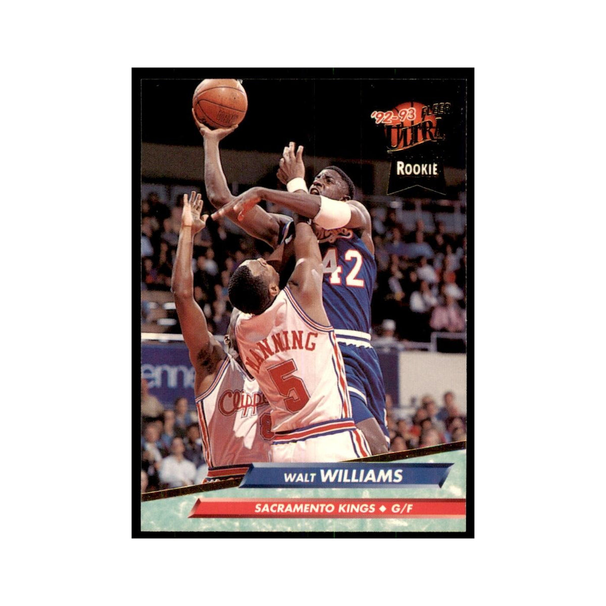 1992 Fleer Ultra Walt Williams RC Basketball Cards #352