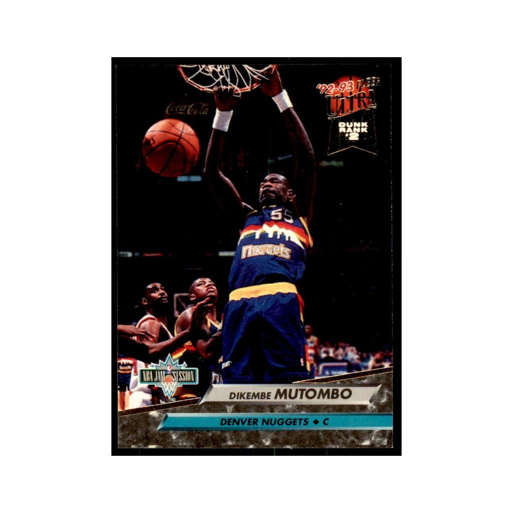 1992 Fleer Ultra Dikembe Mutombo Basketball Cards #202