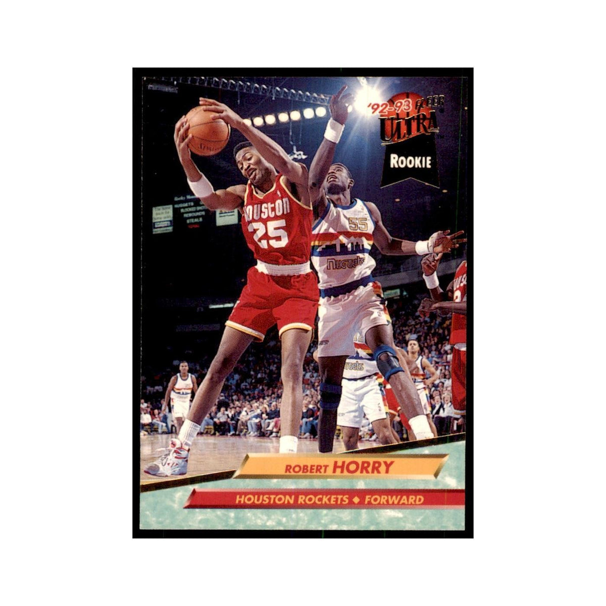 1992 Fleer Ultra Robert Horry RC Basketball Cards #271
