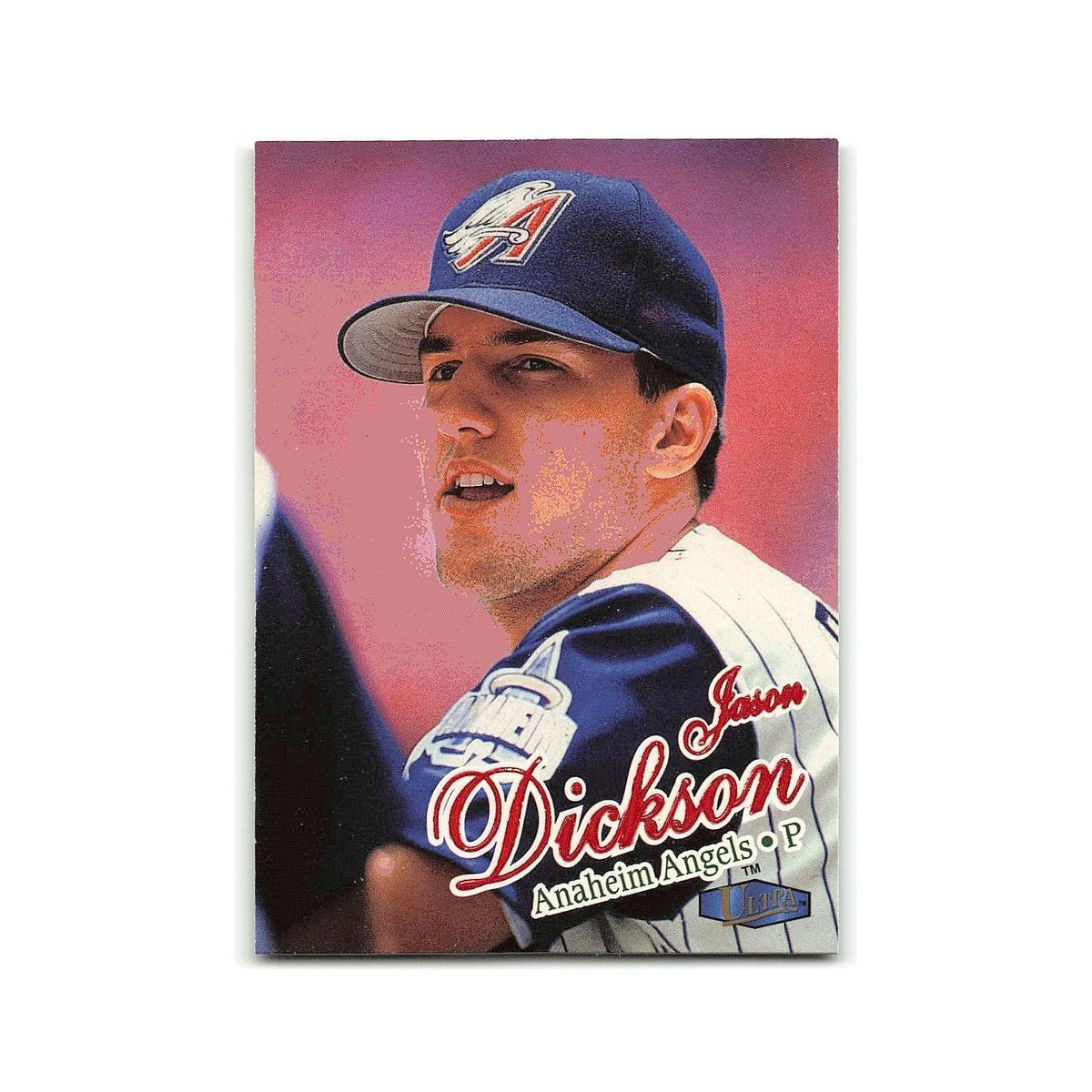 Jason Dickson 1998 Fleer Ultra #186 Anaheim Angels Baseball Card NM