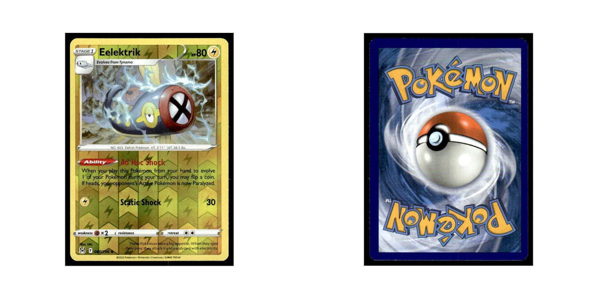 Eelektrik 2022 Sword Shield Lost Origin #60 Pokemon Card NM