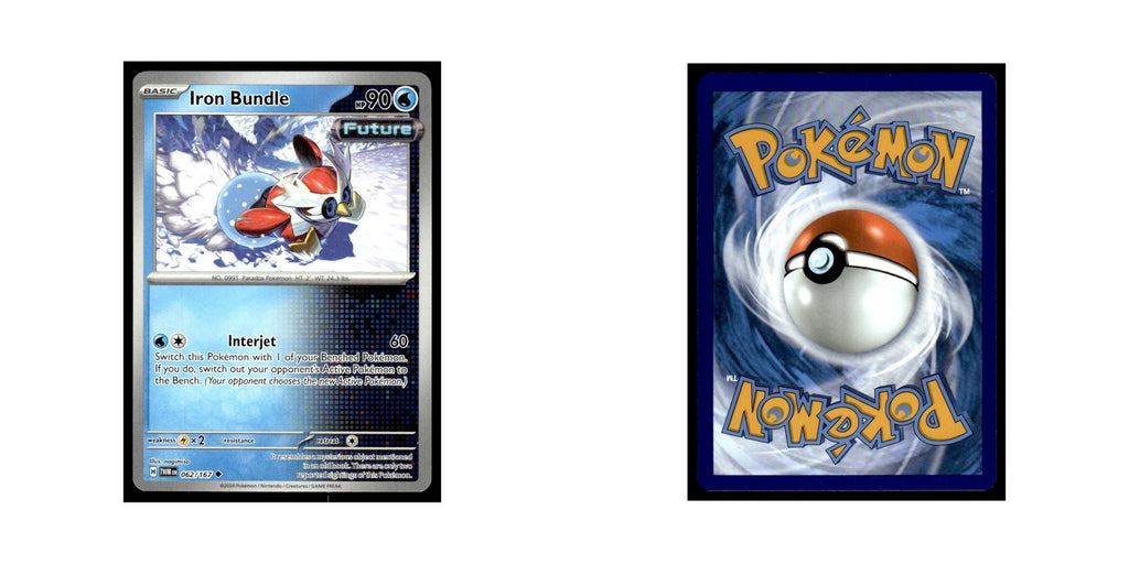 Iron Bundle 2024 Scarlet Violet Twilight Masquerade #62 Uncommon Pokemon Card NM