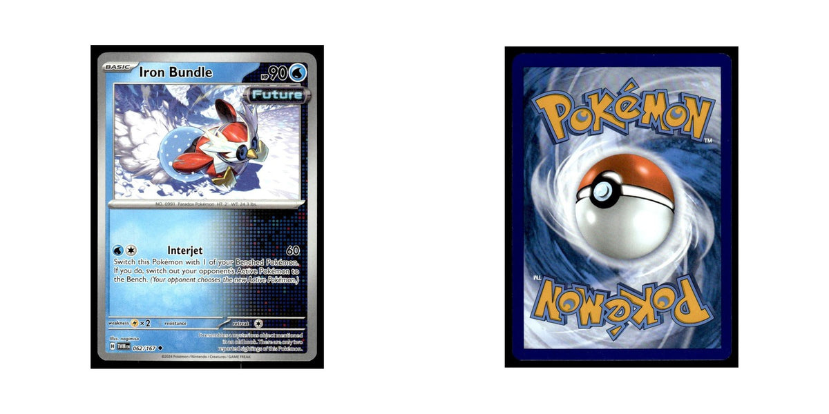 Iron Bundle 2024 Scarlet Violet Twilight Masquerade #62 Uncommon Pokemon Card NM
