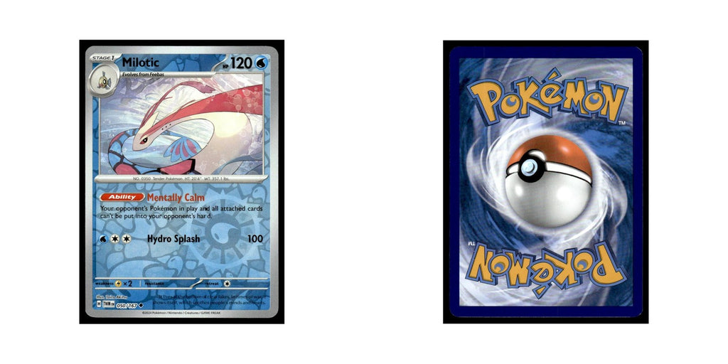 Milotic 2024 Scarlet Violet Twilight Masquerade #50 Uncommon Pokemon Card NM