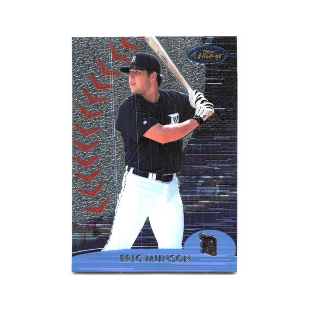 2000 Finest Eric Munson Tigers #99