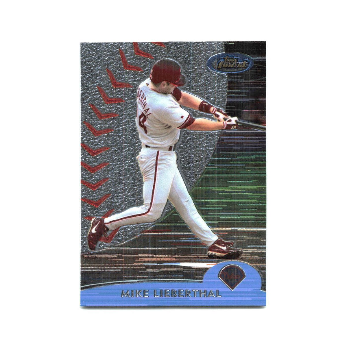 2000 Finest Mike Lieberthal Phillies #39
