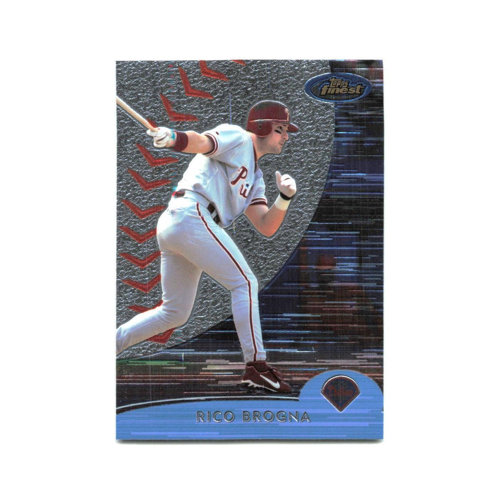 2000 Finest Rico Brogna Phillies #42