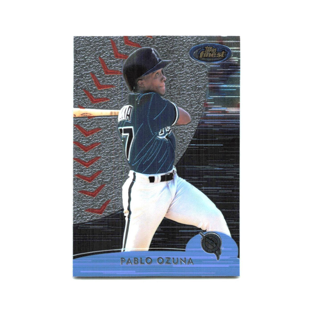 2000 Finest Pablo Ozuna Florida Marlins #86