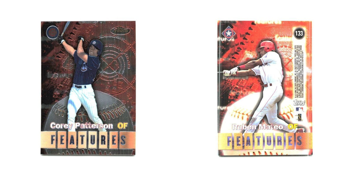 2000 Finest Corey Patterson/Ruben Mateo Chicago Cubs/Texas Rangers #133