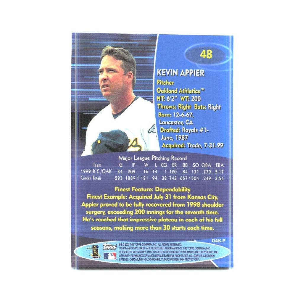 2000 Finest Kevin Appier Athletics #48