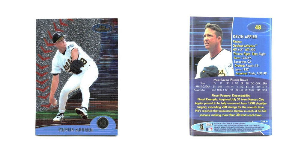 2000 Finest Kevin Appier Athletics #48