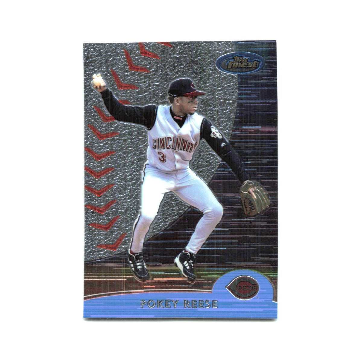 2000 Finest Pokey Reese Reds #32