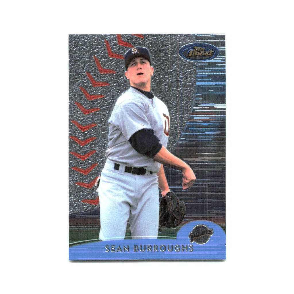 2000 Finest Sean Burroughs Padres #91