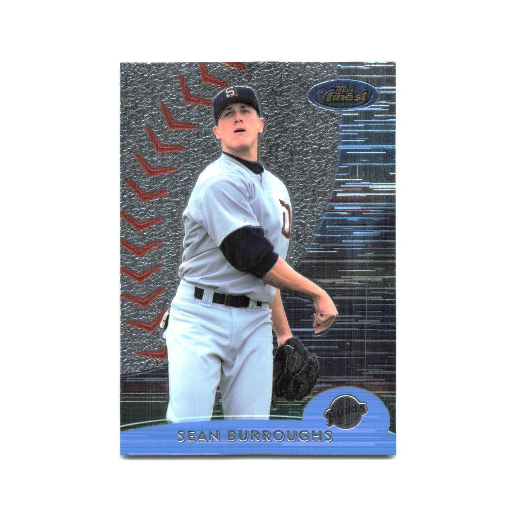 2000 Finest Sean Burroughs Padres #91