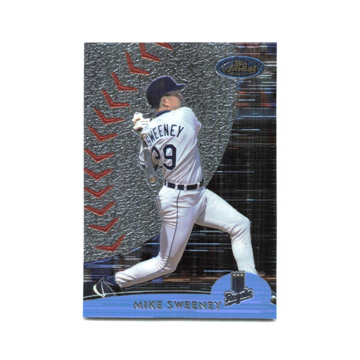 2000 Finest Mike Sweeney Royals #33