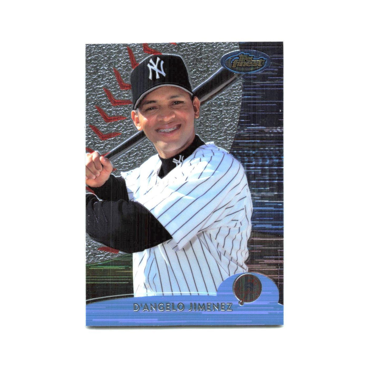 2000 Finest D'Angelo Jimenez Yankees #92