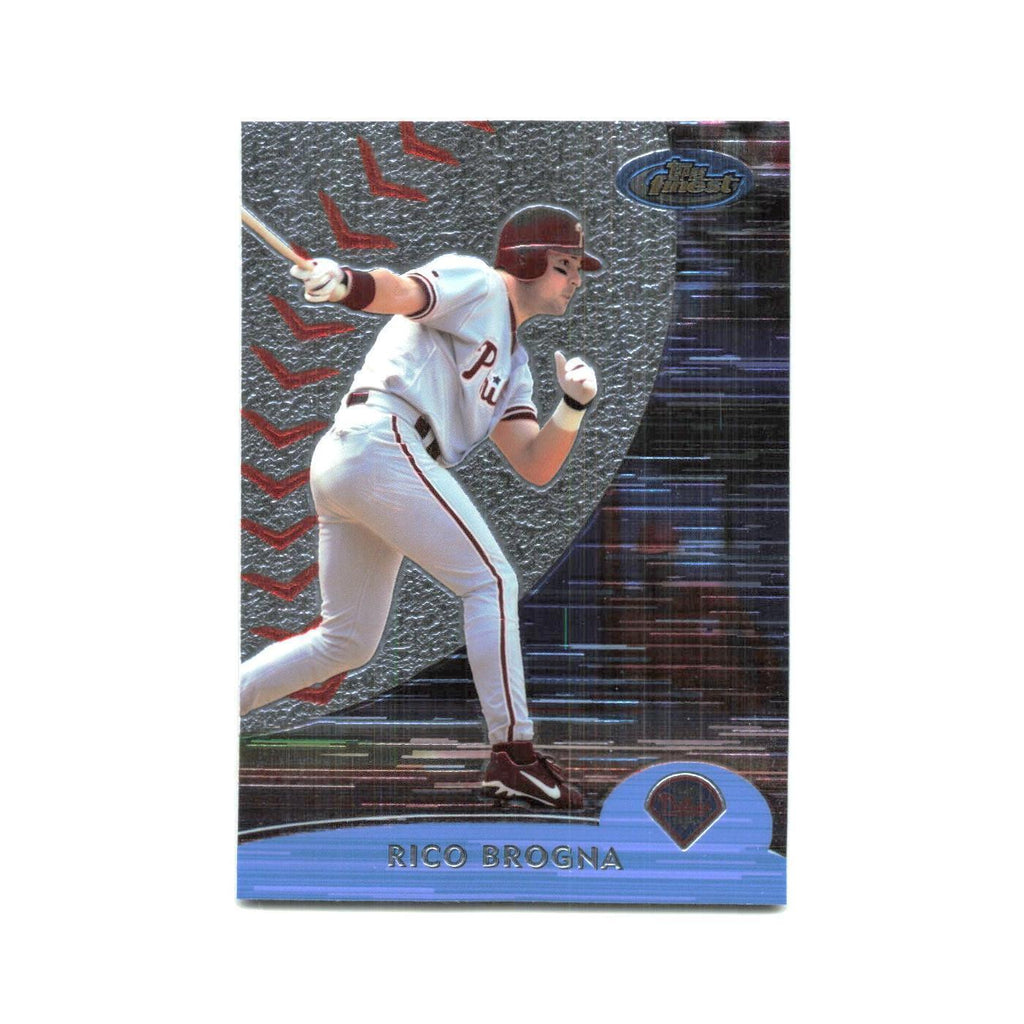 2000 Finest Rico Brogna Phillies #42