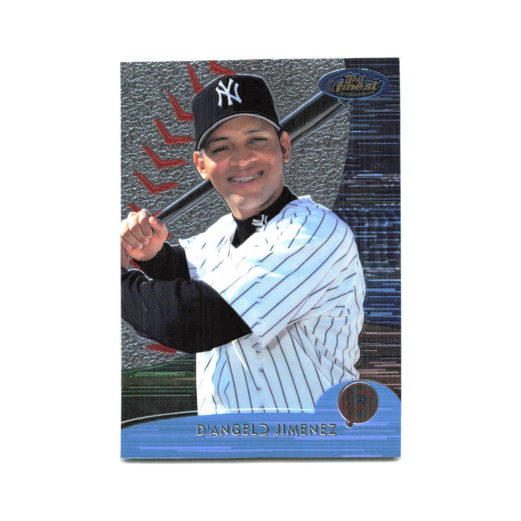 2000 Finest D'Angelo Jimenez Yankees #92
