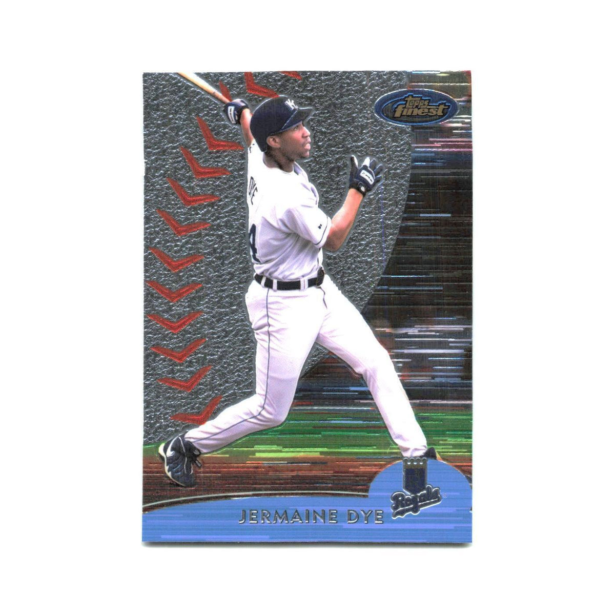 2000 Finest Jermaine Dye Royals #76