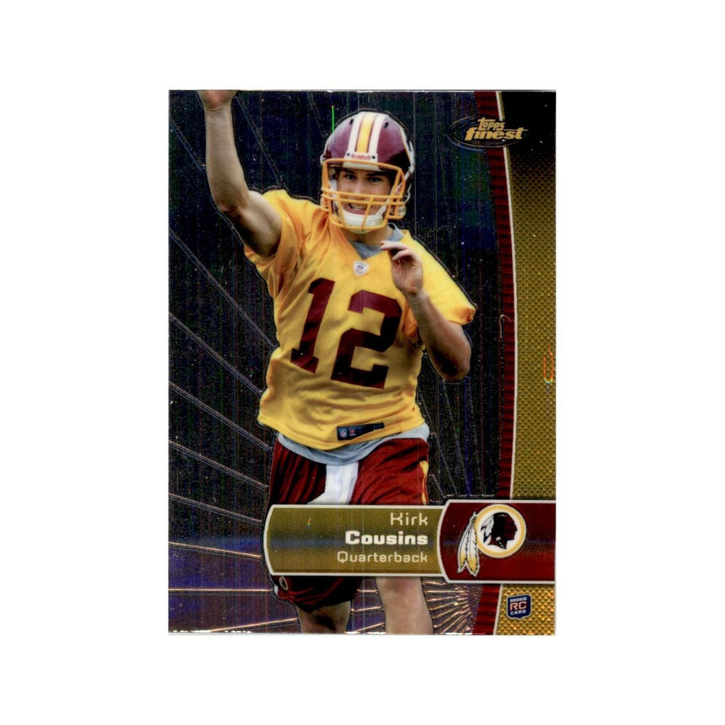 2012 Topps Finest Kirk Cousins Football Cards #104