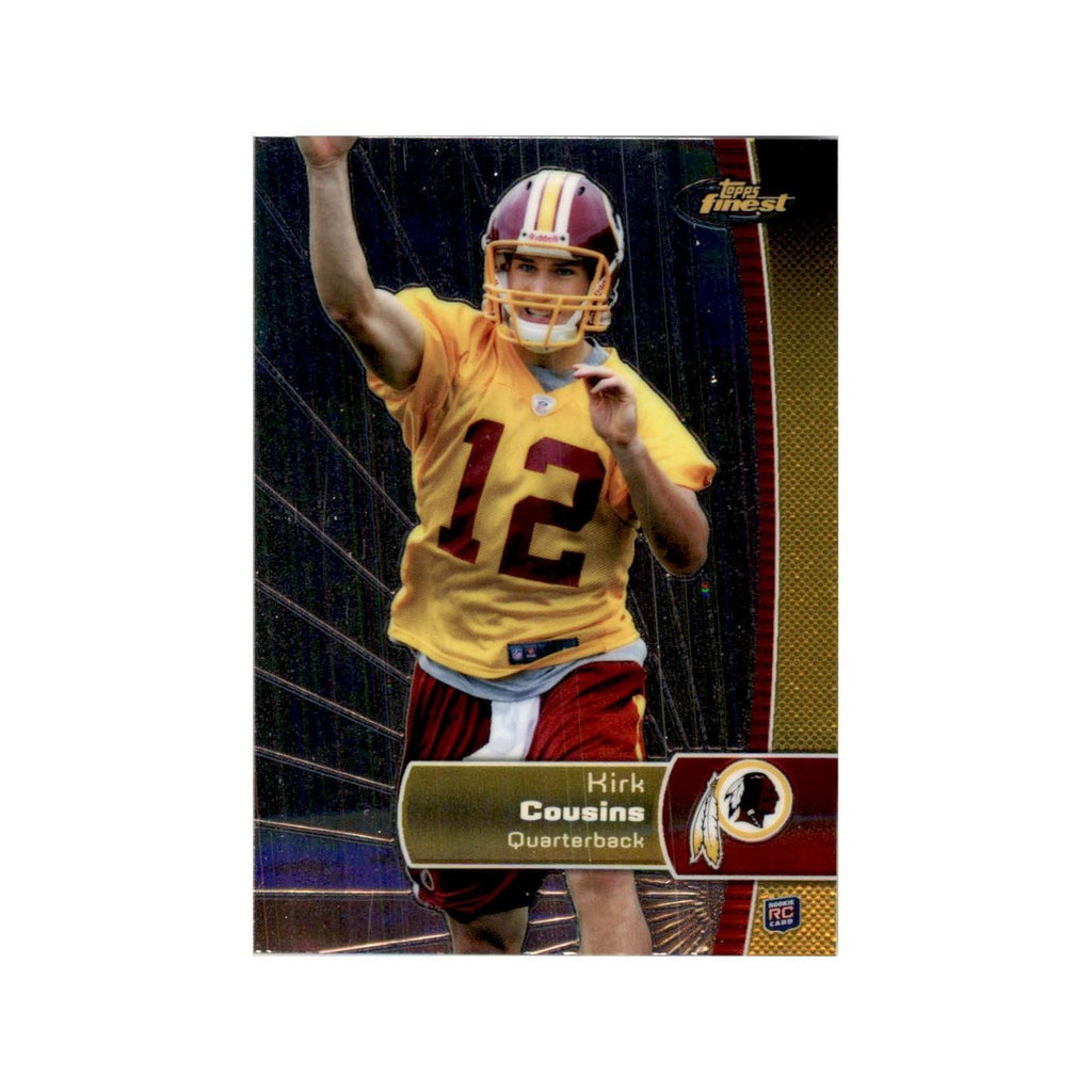 2012 Topps Finest Kirk Cousins Football Cards #104