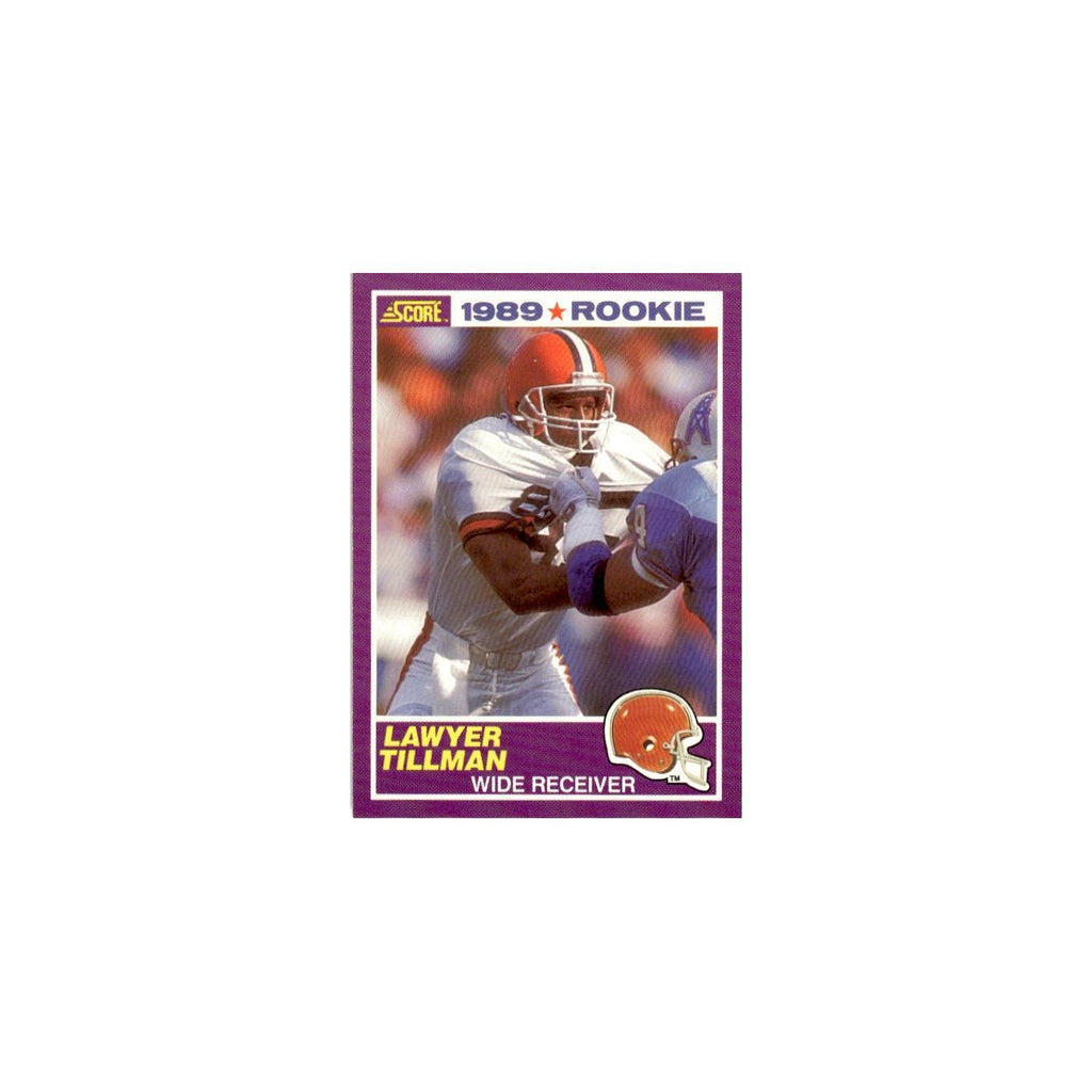 1989 Score Supplemental Lawyer Tillman RC Browns #435S