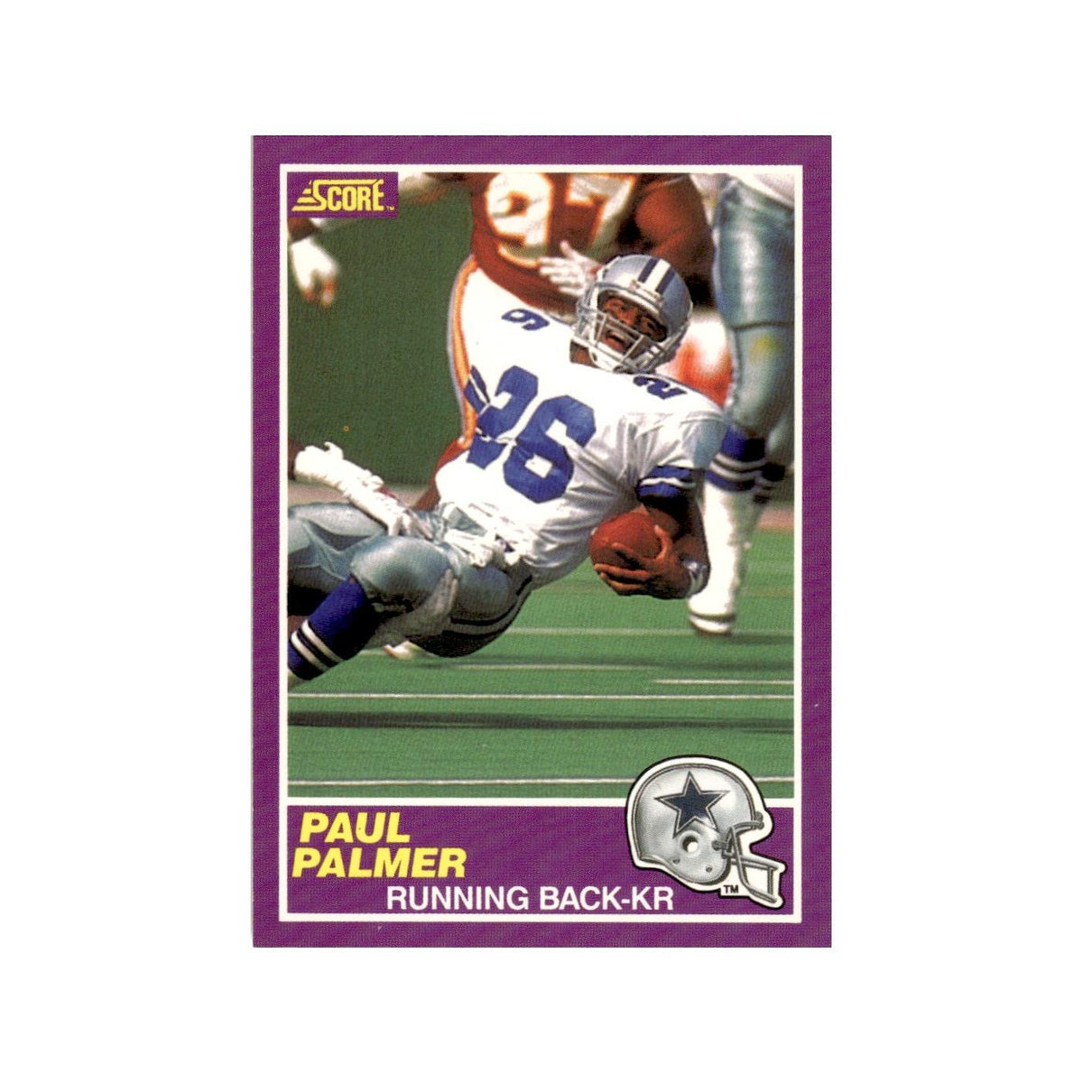 1989 Score Supplemental Paul Palmer Cowboys #361S