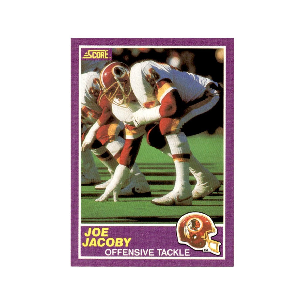 1989 Score Supplemental Joe Jacoby Redskins #413S