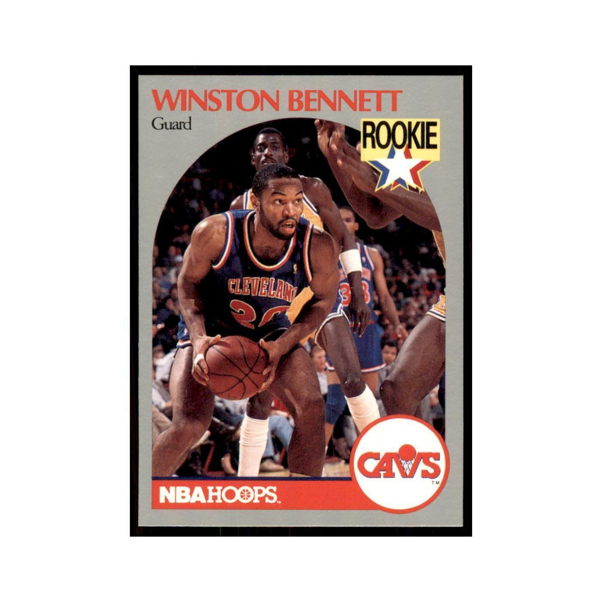 1990 NBA Hoops Winston Bennett Basketball Cards #70