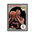 1990 NBA Hoops Cliff Robinson RC Basketball Cards #250