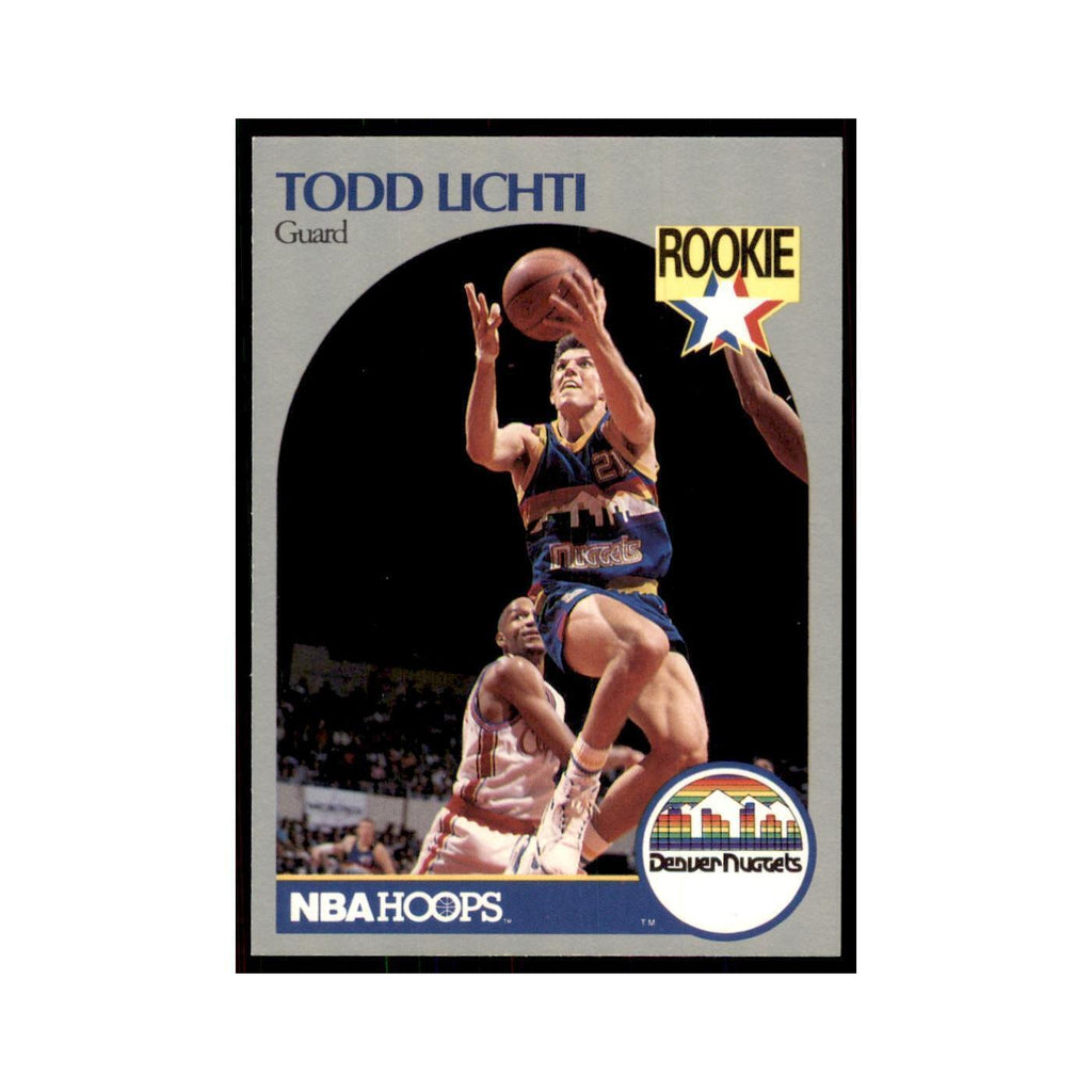 1990 NBA Hoops Todd Lichti Basketball Cards #98