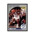 1990 NBA Hoops Sam Mitchell RC Basketball Cards #188