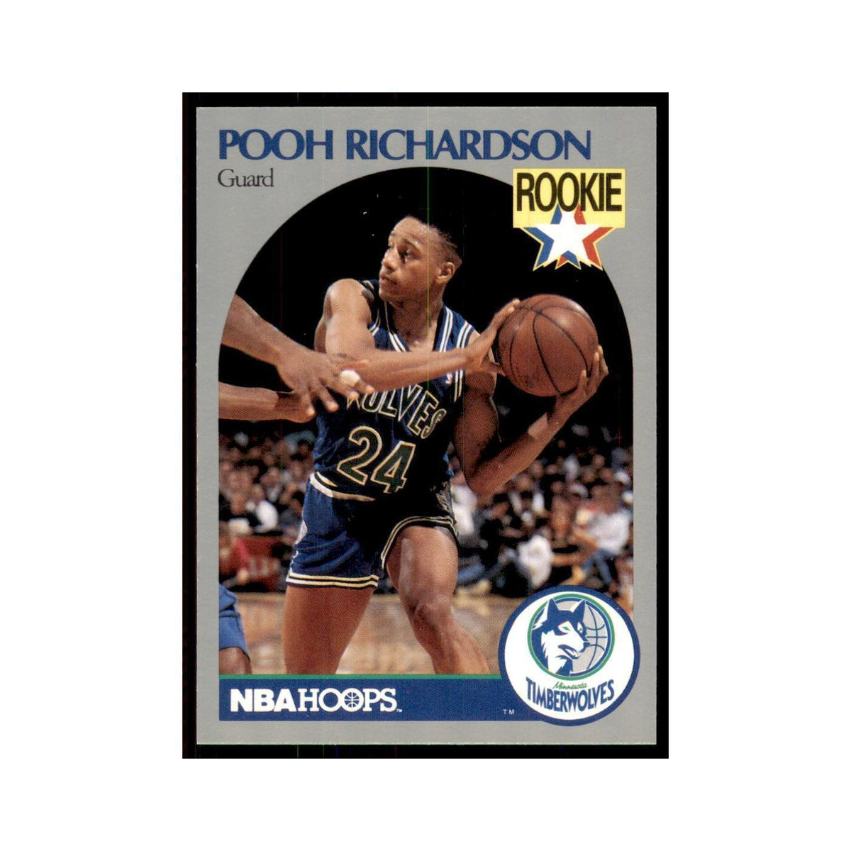 1990 NBA Hoops Pooh Richardson RC Basketball Cards #190