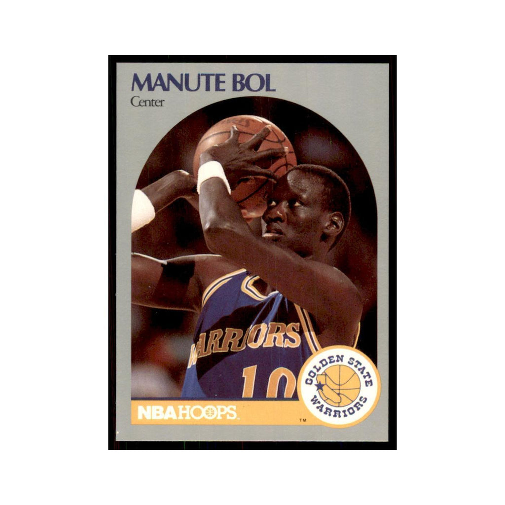 1990 NBA Hoops Manute Bol Basketball Cards #112