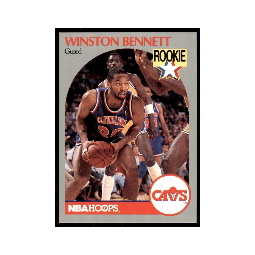 1990 NBA Hoops Winston Bennett Basketball Cards #70