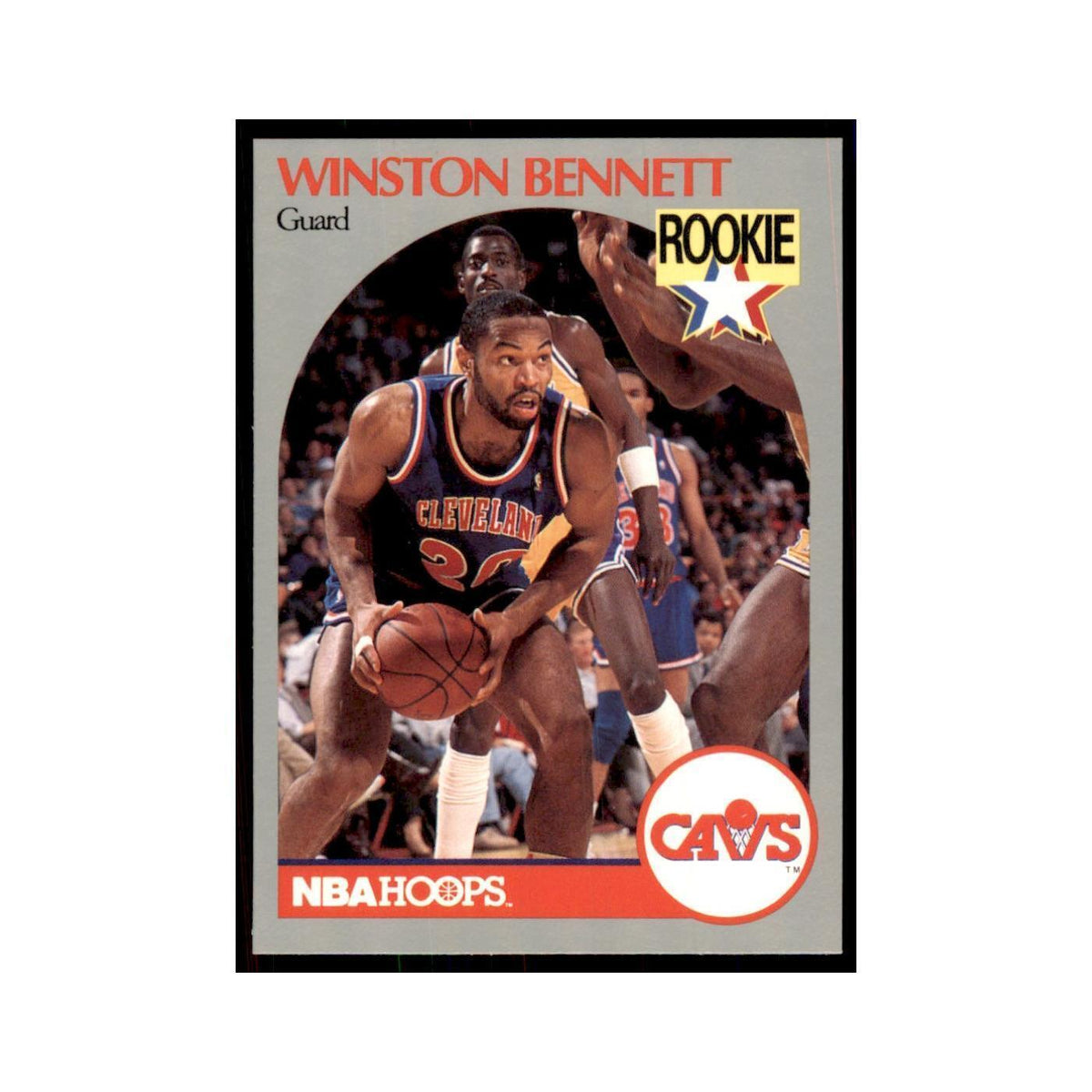 1990 NBA Hoops Winston Bennett Basketball Cards #70