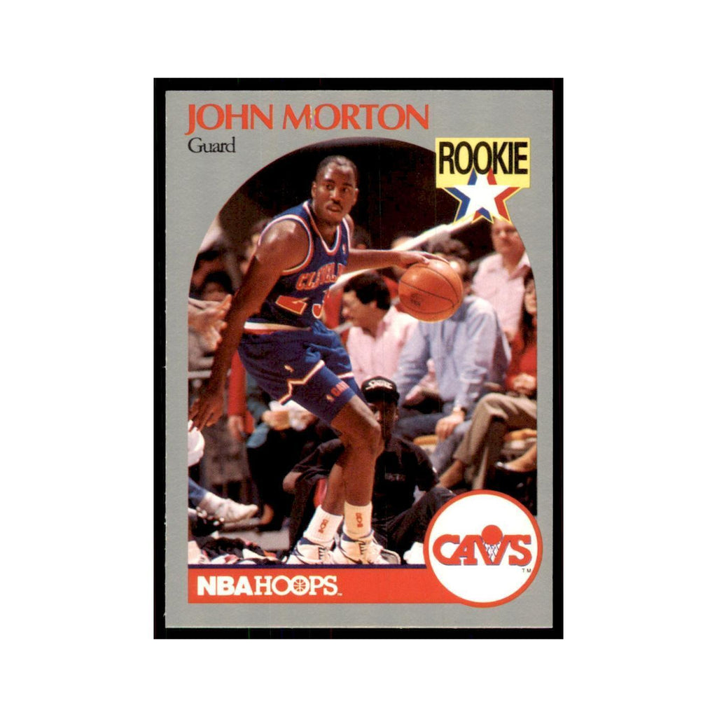 1990 NBA Hoops John Morton Basketball Cards #77