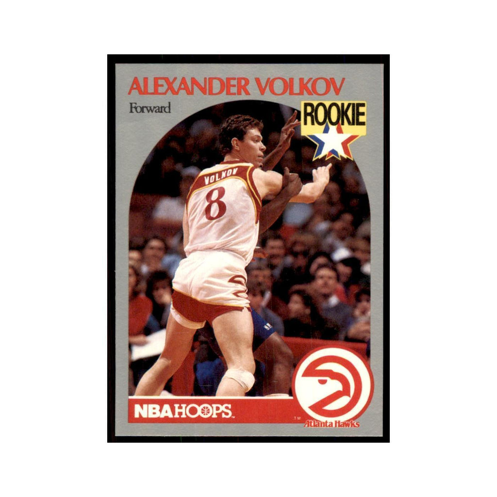 1990 NBA Hoops Alexander Volkov Basketball Cards #34