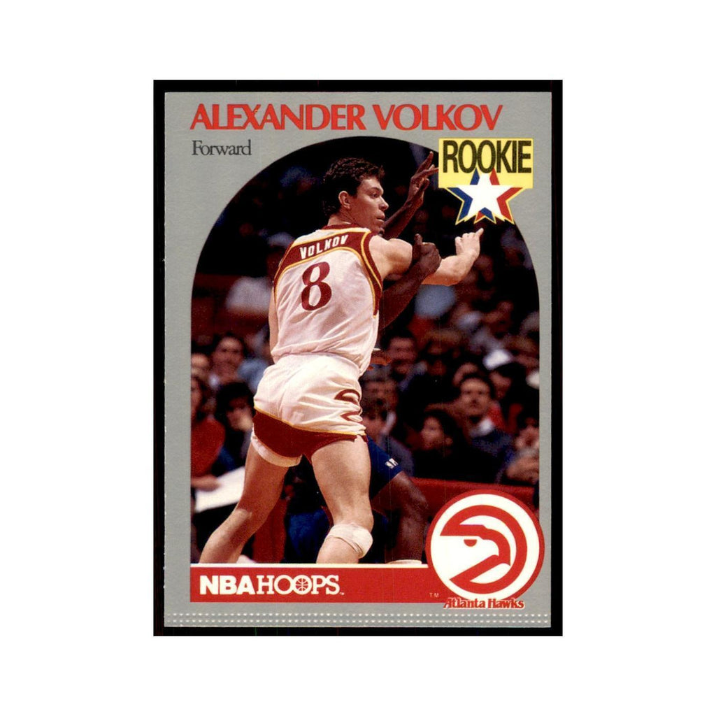 1990 NBA Hoops Alexander Volkov Basketball Cards #34