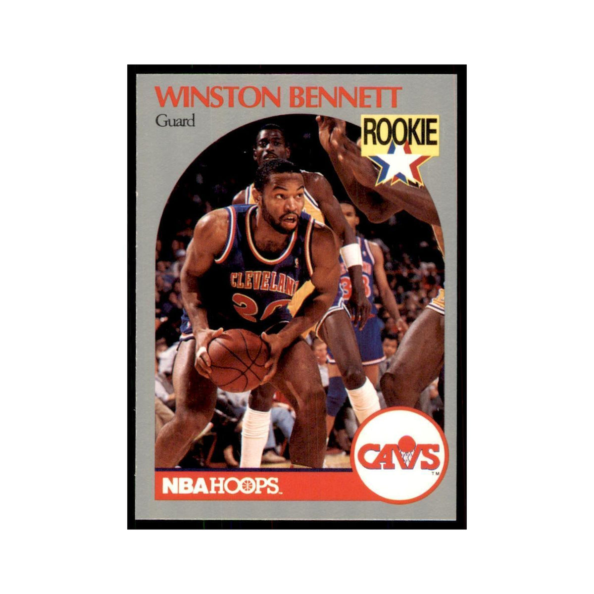 1990 NBA Hoops Winston Bennett Basketball Cards #70