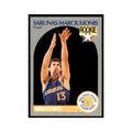 1990 NBA Hoops Sarunas Marciulionis Basketball Cards #115