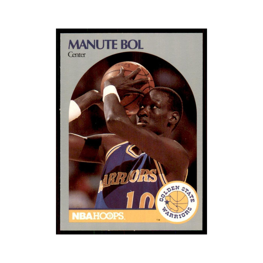 1990 NBA Hoops Manute Bol Basketball Cards #112