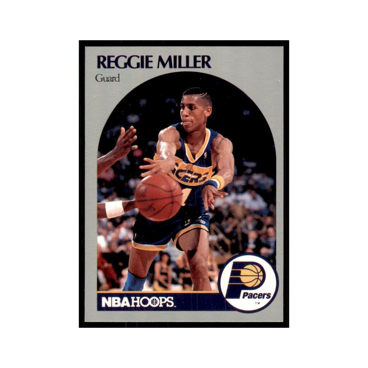 1990 NBA Hoops Reggie Miller Basketball Cards #135